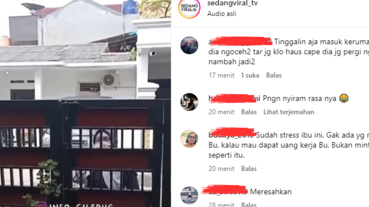 Ibu Pengemis Emosi Hanya Diberi Maaf Tanpa Uang